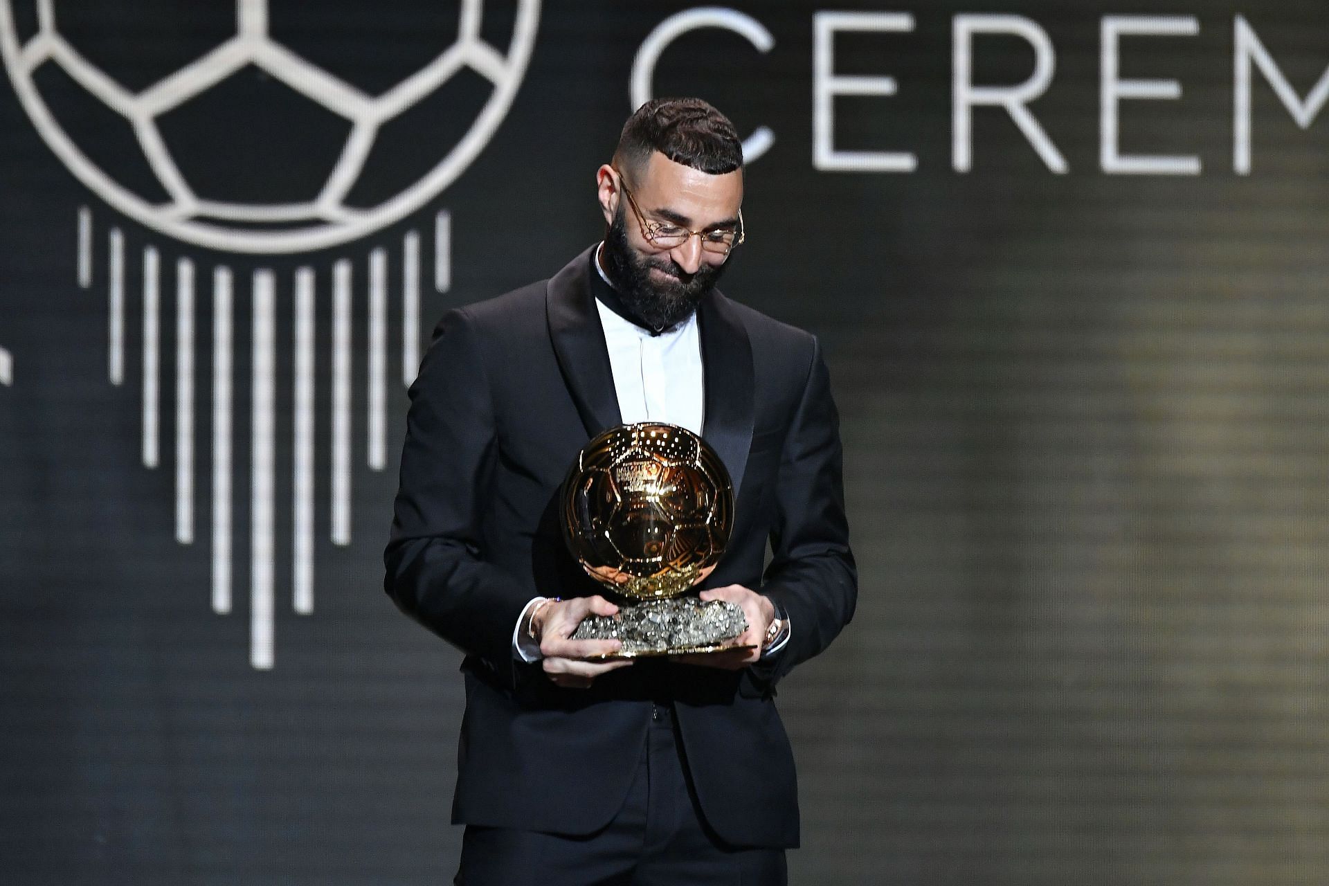 Ballon D'Or Ceremony At Theatre Du Chatelet In Paris: Karim Benzema